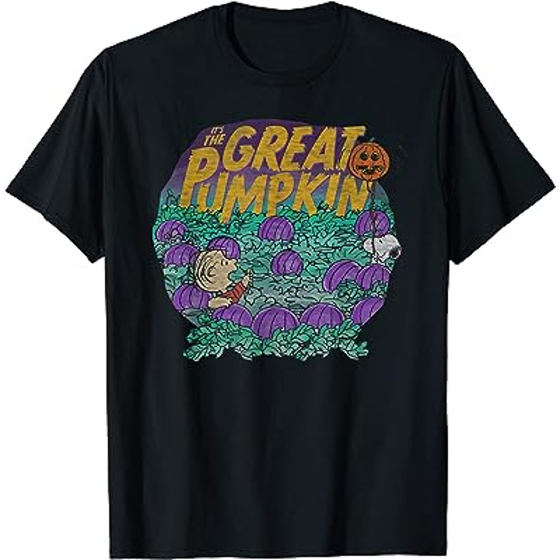 Halloween Linus Snoopy Great Pumpkin T-Shirt.jpg
