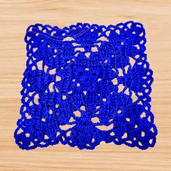 A crochet square motif Pdf Pattern