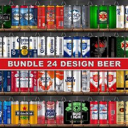 Bundle 24 Designs Beer Tumbler Wrap , Beer Digital Wrap Design ,Drink Tumbler Wrap 42