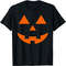 Spooky Jack O Lantern Halloween Party Pumpkin Patch Autumn T-Shirt.jpg
