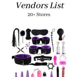 Adult Sex Toys Vendors List