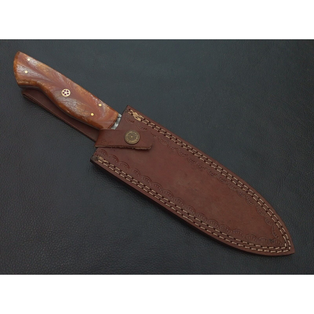 Buy Now 12 Damascus Steel Hunting Knife