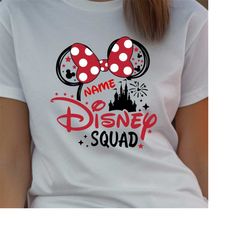 personalized disney shirt, disney squad shirt, disney matching shirt, family vacation shirt, disney vacation shirt, fami