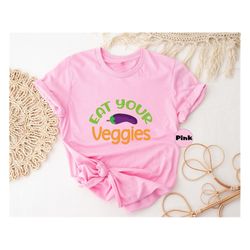 eat your veggies shirt, retro vegan t-shirt, farmers market vegetable sweatshirt, vegan vibes hoodie, vegetarian outfit,