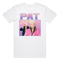 pat butcher homage t-shirt tee top funny uk tribute gift tv fan 90's legend
