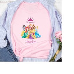 custom birthday princess shirt, personalized princess shirt, birthday girl shirt, family matching birthday, birthday mat