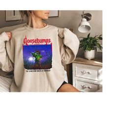 Goosebump Halloween Sweatshirt, Horrorland Shirt, Horror Movie Shirt, Halloween Goosebump Shirt, Halloween Gifts, Hallow