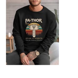 fathor sweatshirt, dad sweatshirt, gift for dad, fathers day shirt, dad birthday gift, dad life sweatshirt, father's day