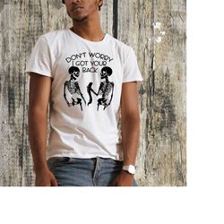 i got your back skeleton t-shirt/hoodie/sw, oversized shirt, halloween party, skull halloween tee, halloween doctor shir