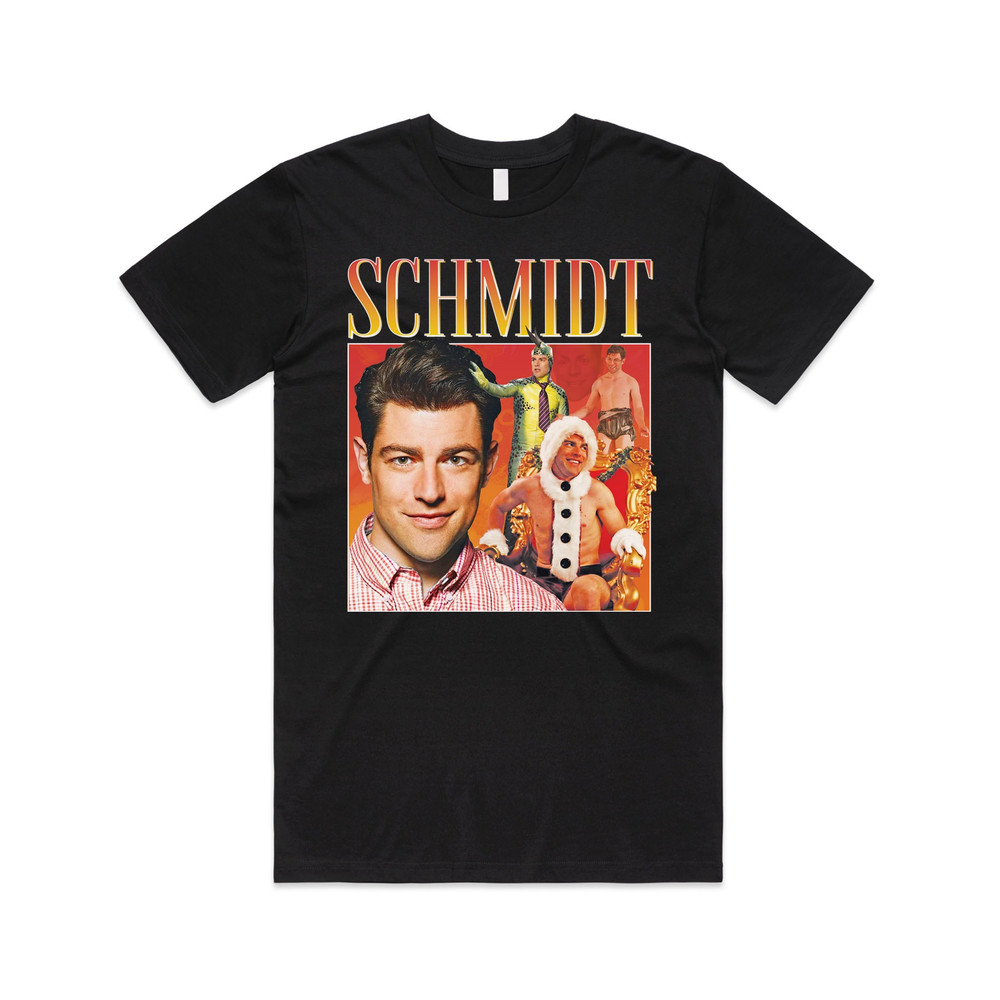 Schmidt Homage T-shirt Tee Top Funny TV Icon Gift Men's Women's Girl.jpg