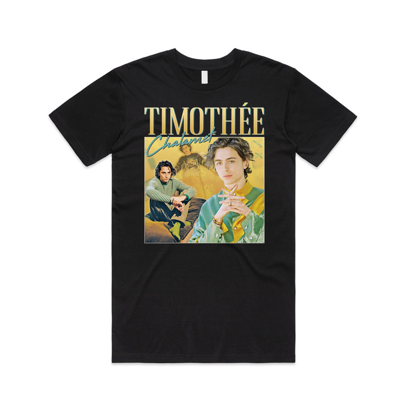 Timothee Chalamet Homage T-shirt Tee Top Timothy Wonka Actor Vintage.jpg