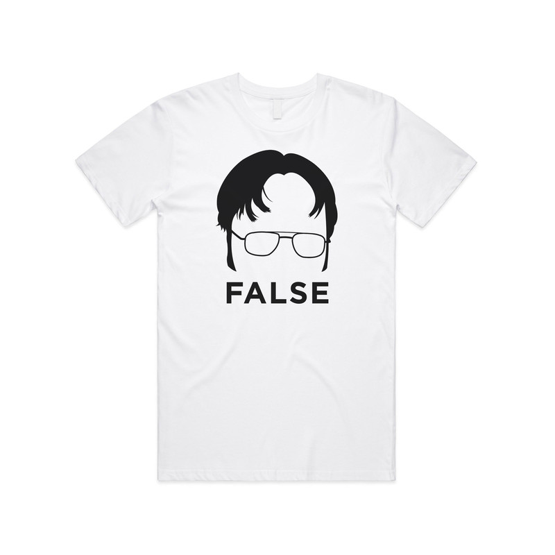 Dwight Schrute False T-shirt Tee Top Funny US Office Beets Michael Scott.jpg