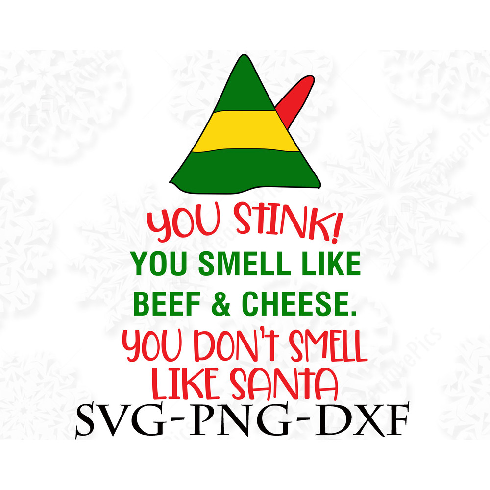 You dont smell like SANTA.jpg