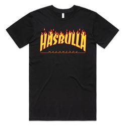 hasbulla magomedov flames t-shirt tee top funny internet gift meme retro 90s fire