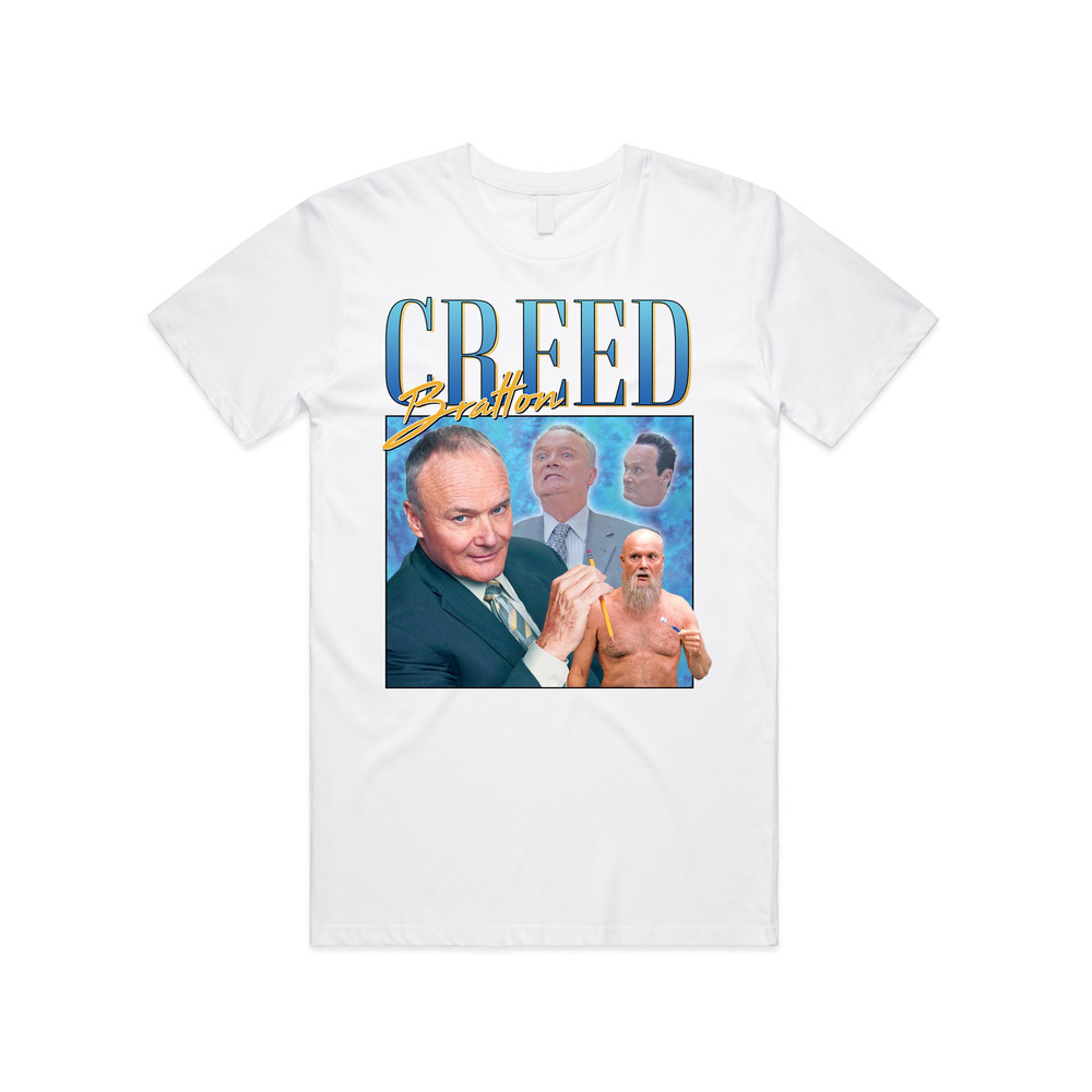 Creed Bratton Homage T-Shirt Tee Top US Office Retro 90s Biznus Boboddy Funny Gift.jpg