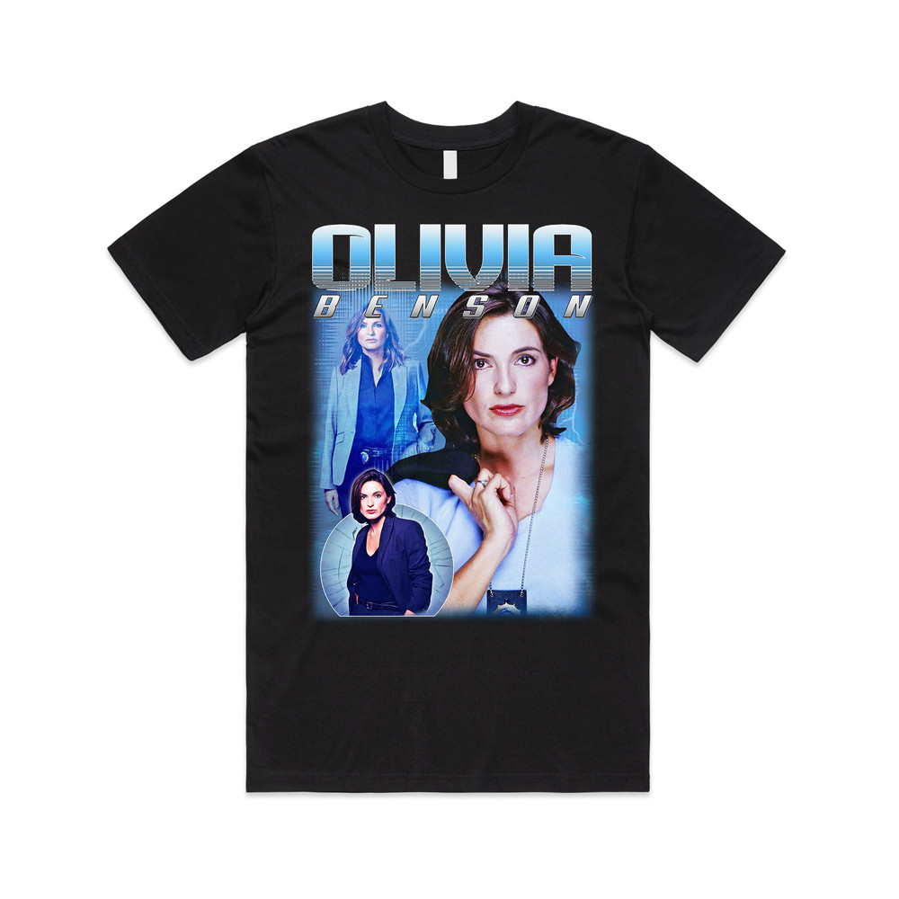 Olivia Benson Homage T-shirt Tee Top US TV Show Law And Order Elliot Gift Mens Womens.jpg