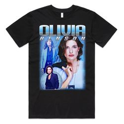olivia benson homage t-shirt tee top us tv show law and order elliot gift mens womens