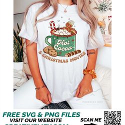 hot cocoa png sublimation designsa green christmas mug png with a ginger man in marshmallow hot chocolatehot cocoa & chr