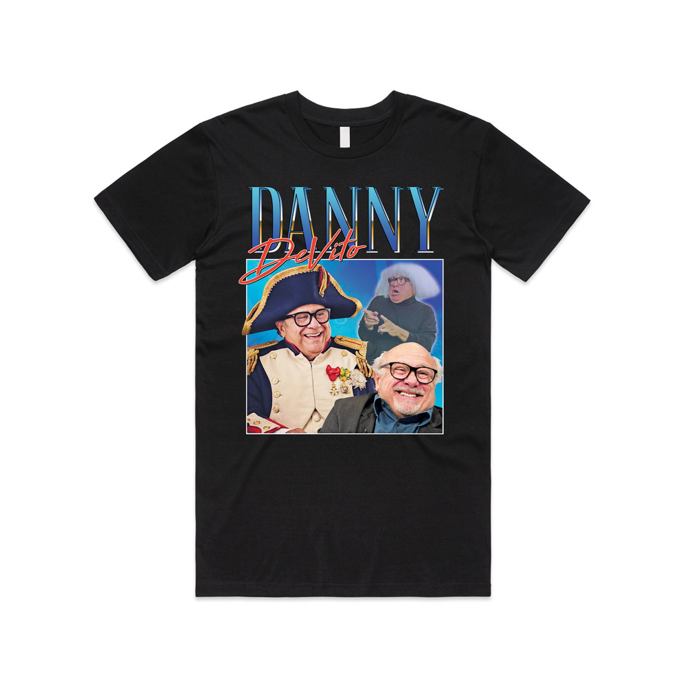 Danny DeVito Homage T-Shirt Tee Top US Movie Director Film Icon Retro 80s 90s Vintage Funny Gift.jpg