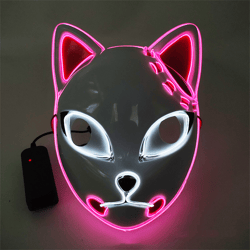 Anime Peripheral Comic Exhibition Event Girl Cute Cosplay Luminous Mask