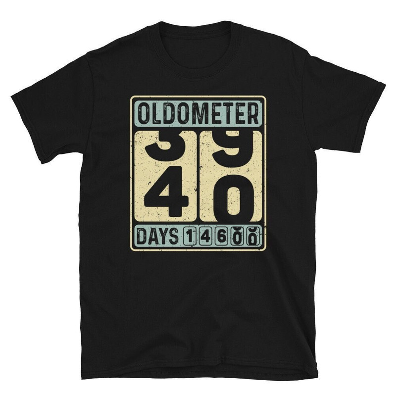 Oldometer 40 Tshirt, 40th Birthday Gift T-shirt, Born in 1983 Birthday Shirt, Funny 40th Turning 40 Years Bday Shirt.jpg
