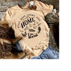 custom homesteader shirt, homegrown shirt, gift for homesteader