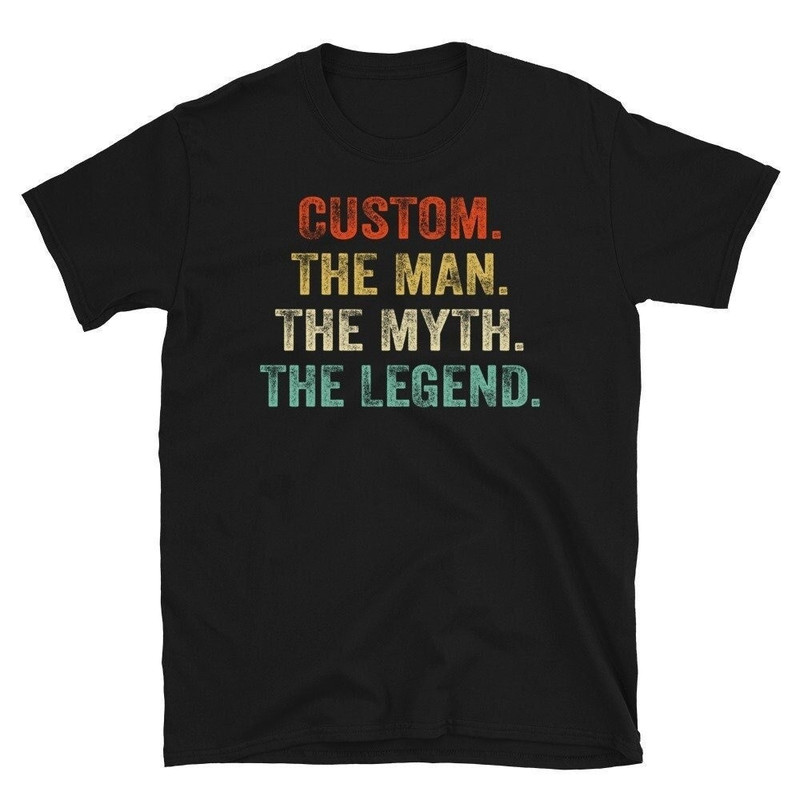 Custom The Man The Myth The Legend Shirt - Custom Papa Shirt Father Day Shirt 2023 - Gift for Dad Husband - Father Day Shirt Custom.jpg