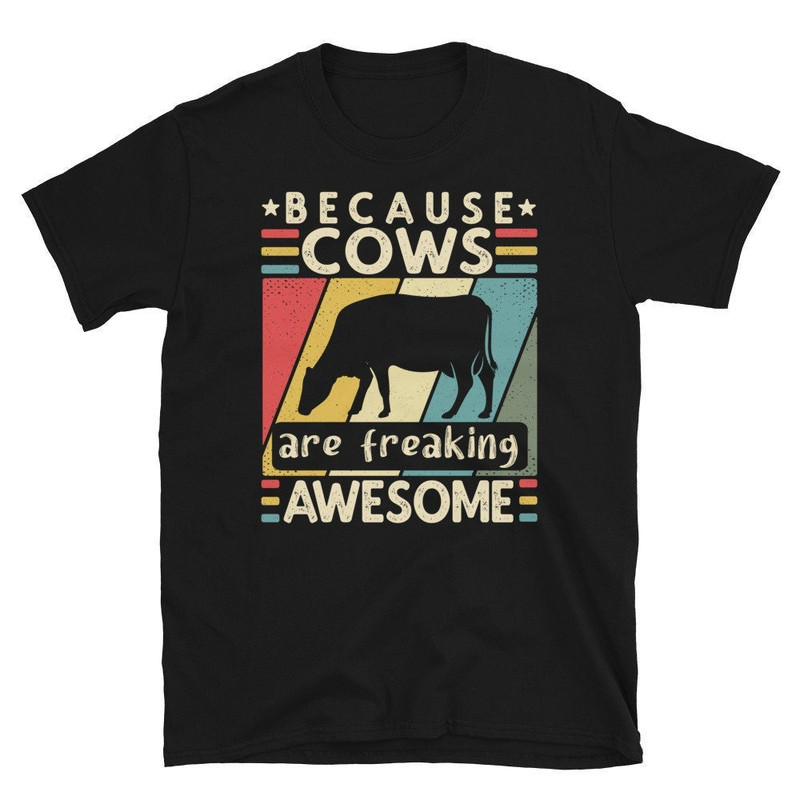 Cow T-Shirt, Cow Lover Shirt, Dairy Farmer Tee, I Love Cows Shirt, School Mascot Shirt, Farmer Tshirt, Cow Lovers Gift, Funny Cow Shirt-1.jpg