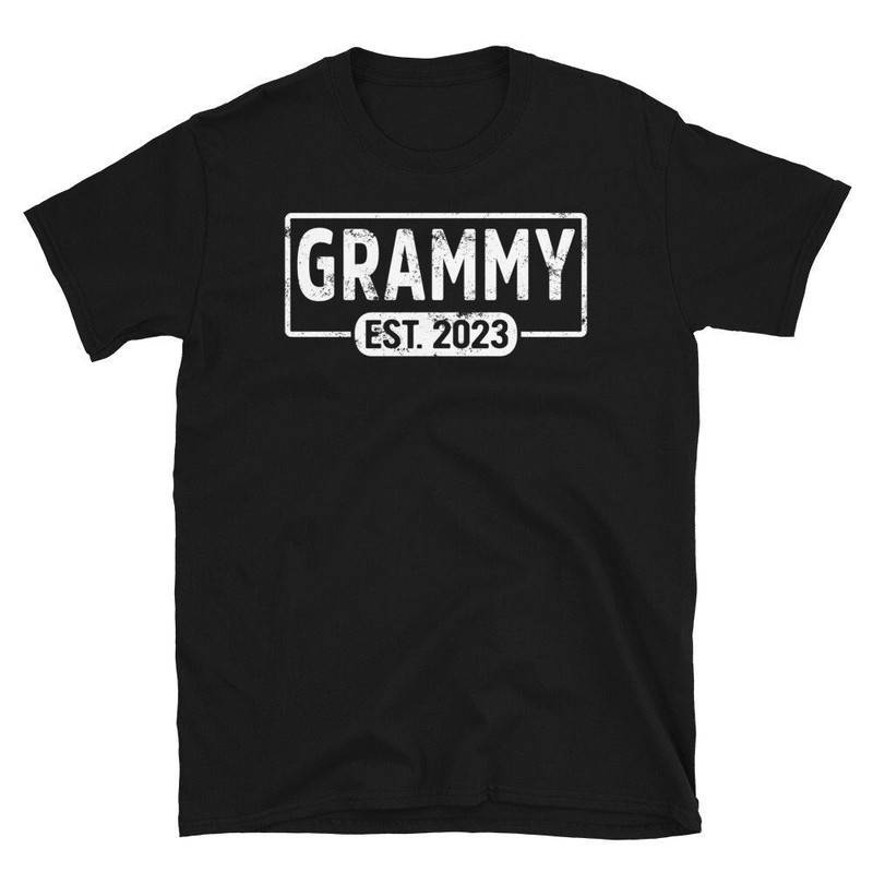 Custom Est Shirt, Grammy Est 2023 Shirt, Grammy TShirt, New Grandma Shirt, Promoted To Grandma Shirt, Pregnancy Reveal, Grammy To Be 2023.jpg