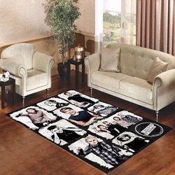 Five Seconds Of Summer Grid Photos Living Room Carpet Rugs Area Rug For Living Room Bedroom Rug Home Decor