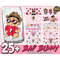 25 Valentine Bad Bunny Glass Can Wrap Png Bundle, Happy Valentine 16oz Libbey Glass Wrap Png, Trendy Valentine Png, Instant Download.jpg