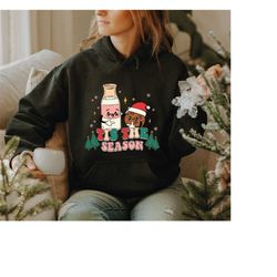 tis the season hoodie, xmas hoodie, holiday hoodie, christmas hoodie, christmas gift, holiday gift, christmas for women,