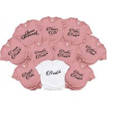 wedding party shirts, bridesmaid shirts, wedding shirts, bridal party shirt, bachelorette party shirt, bachelorette shir