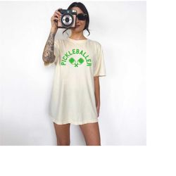 retro comfort colors tee, pickleball, pickleballer, sports shirt, pickleball fan, pickleball player, pickleball tshirt,