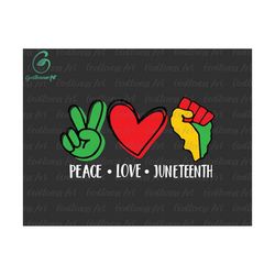 peach love juneteenth svg, juneteenth fist svg, african american svg, free-ish 1865, black history svg, melanin svg, bla
