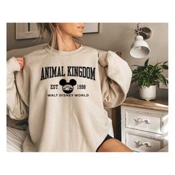 animal kingdom est 1998 walt disney world sweatshirt,disneyworld shirt family,magic kingdom sweatshirt,, disneyland vaca