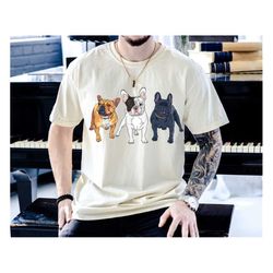 Comfort Colors French Bulldog Shirt,french Bulldog Dad Shirt,frenchie Shirt,french Bulldog Gift,dog Shirts, Dog Mom Shir