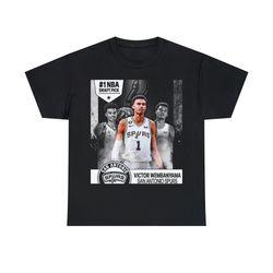 victor wembanyama slam cover tee shirt nba-1