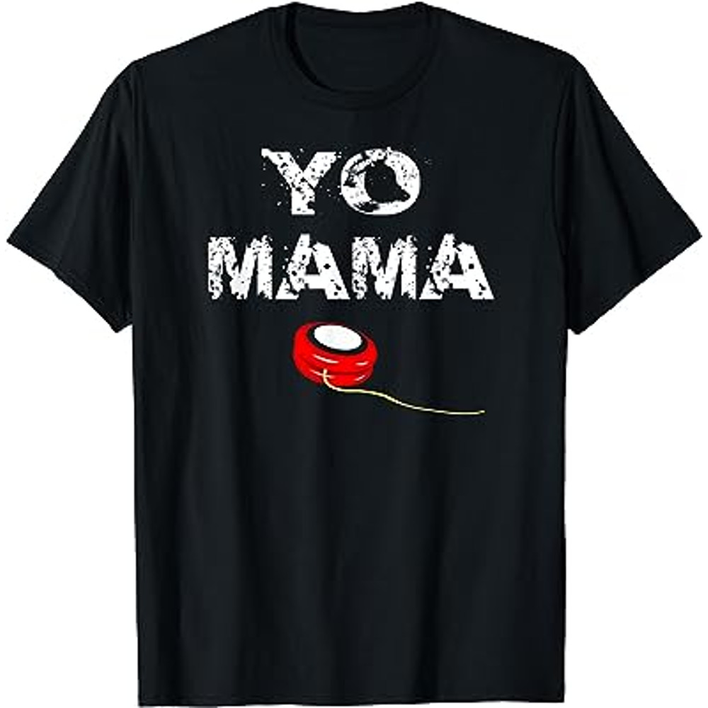 Yo-Yo Tricks Double Meaning Yo Mama Funny Sayings T-Shirt.jpg