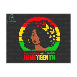 juneteenth svg, celebrate juneteenth 1865, black power svg, black women, svg, afro woman svg, png files for cricut subli