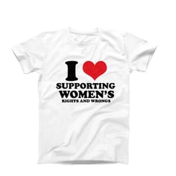 i love supporting womens rights and wrongs t-shirt, feminist tee, empowerment shirt, gender equality t-shirt, women's ad