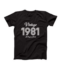 1981 t-shirt, birthday 1981 shirt, 1981 birthday gift, vintage 1981 tshirt, 1981 birthday shirt for men, 1981 birthday s