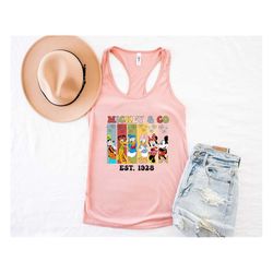 disney mickey and co tank top,mickey and friends shirt,disney vacation shirt,disney trip shirt,walt disney world,disneyl