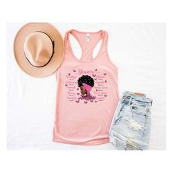 black women tank top, black history month tank,melanin girl,black queen,afro american girl,you are beautiful,juneteenth