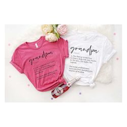 Grandpa And Grandma Shirts, Gift For Grandparents,grandma Shirt, Grandpa Shirt, Grandparents Pregnancy Reveal