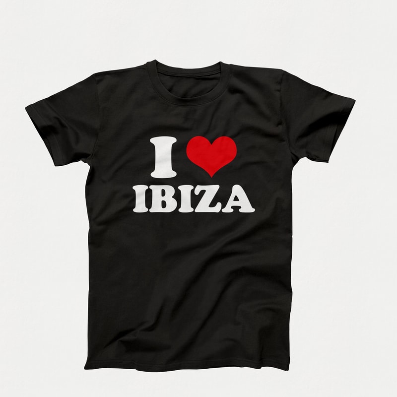 Custom I Heart T-Shirt, Y2K Unisex Shirts, I Love Ibiza T-Shirt, Y2K Clothing, I Heart Ibiza Shirt, Y2K Graphic Tees, I Love Custom Tee.jpg