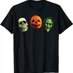 3 silver shamrock masks t-shirt