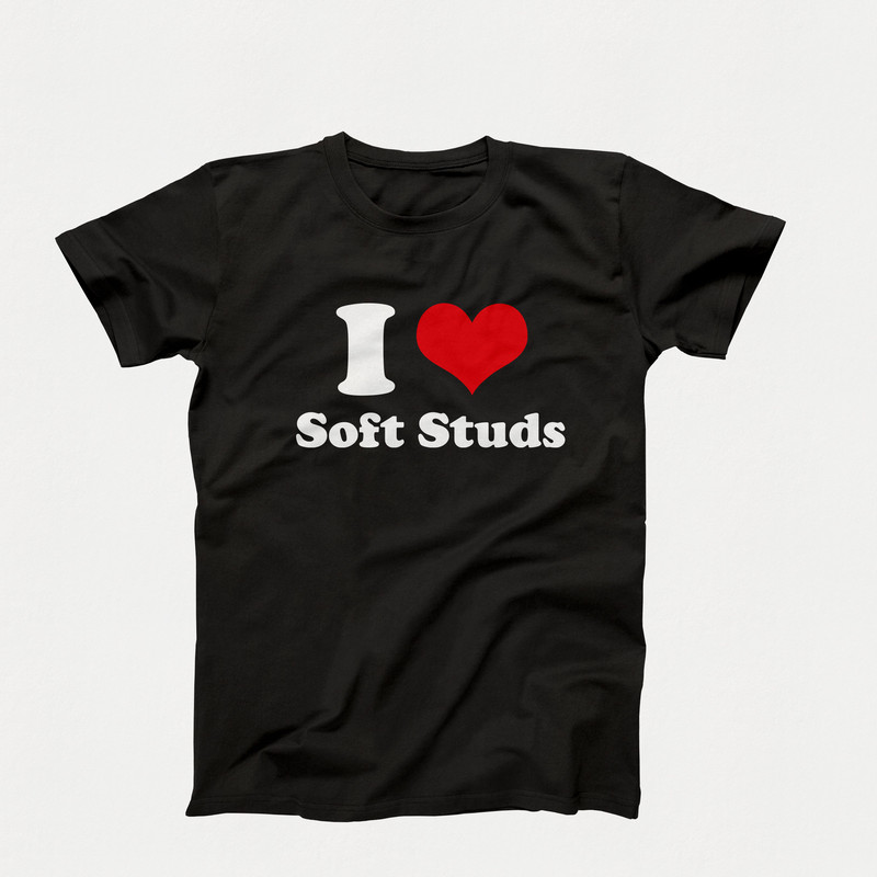 Custom I Love T-Shirt, I Love Soft Stud, Funny Gay T-Shirt, Feminine Female Gift, LGBTQ Gift, Gay Pride Shirt, I Heart Soft Stud T-Shirt.jpg