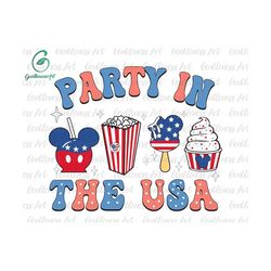 party in the usa svg, snackgoal svg, 4th of july, patriotic, merica fourth of july, memorial day freedom svg