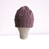 Knitted hat with lapel and braids 16.jpg
